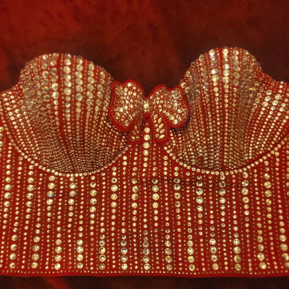 Victoria's Secret Bow Bustier Corset